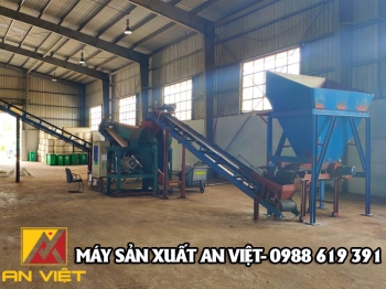 Dây chuyền sản xuất phân bón hữu cơ từ phân bò